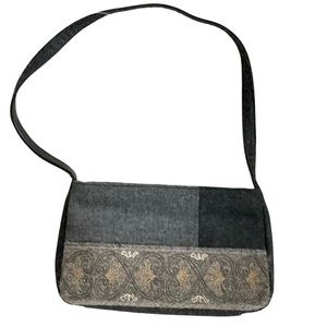 NWOT Liz Claiborne Wool Blend Shoulder Bag